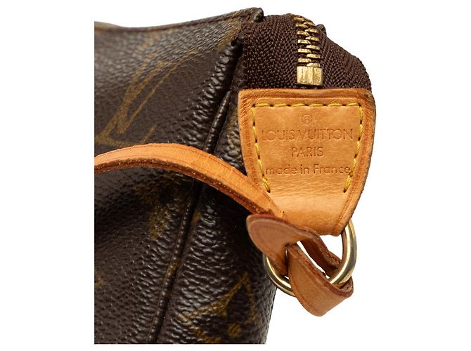 Louis Vuitton Monogram Pochette Accessoires Schultertasche Braun - Ansicht 5