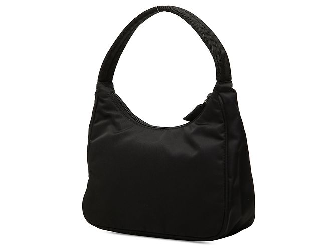 Prada Mini Tessuto Sport Schultertasche Schwarz - Ansicht 2