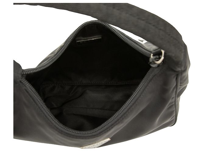 Prada Mini Tessuto Sport Schultertasche Schwarz - Ansicht 4