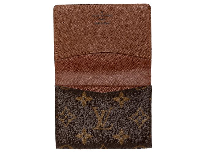 Louis Vuitton Monogram Visitenkartenetui Briefumschlag braun - Ansicht 6