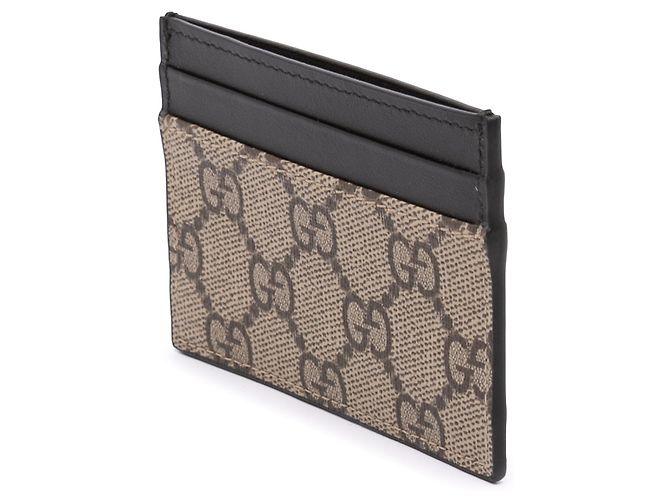 Tarjetero Gucci GG Supreme Beige - vista 2