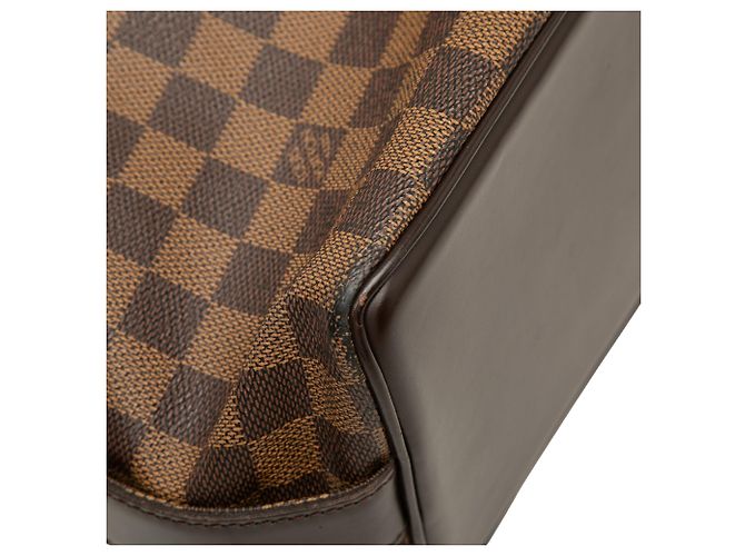 Borsa a tracolla Louis Vuitton Damier Ebene Marrone Chelsea - vista 6
