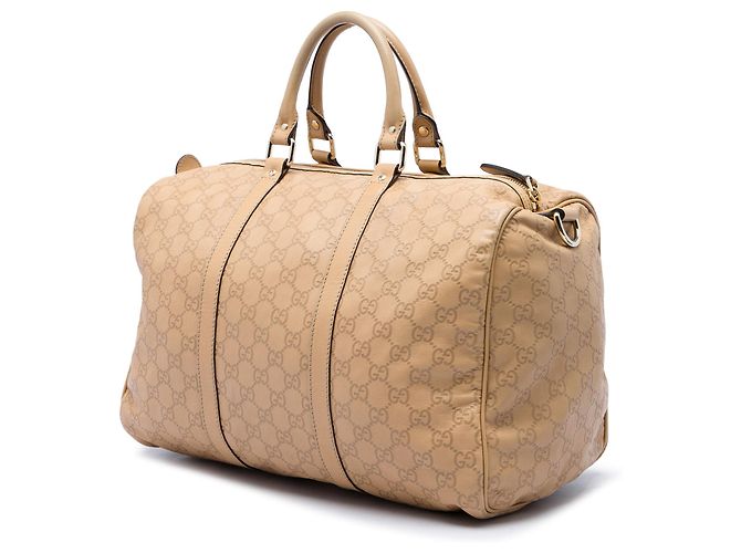 Brown Gucci Medium GG Supreme Joy Boston Bag Braun - Ansicht 2