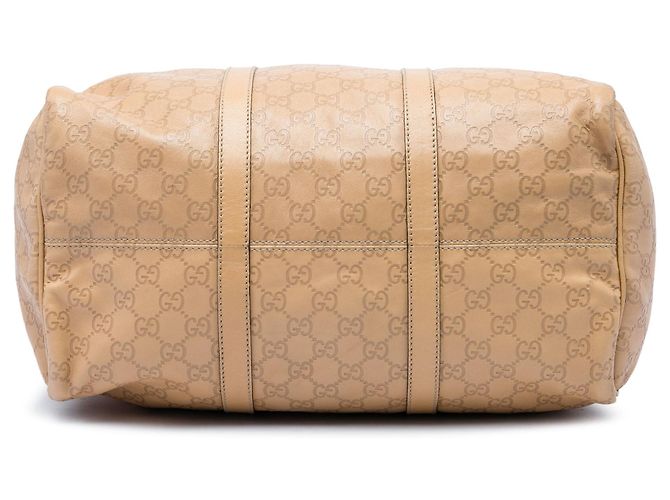 Brown Gucci Medium GG Supreme Joy Boston Bag Braun - Ansicht 3
