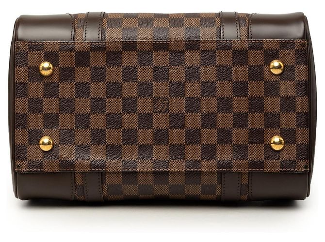 Louis Vuitton Damier Ebene Berkeley Handtasche Braun - Ansicht 3