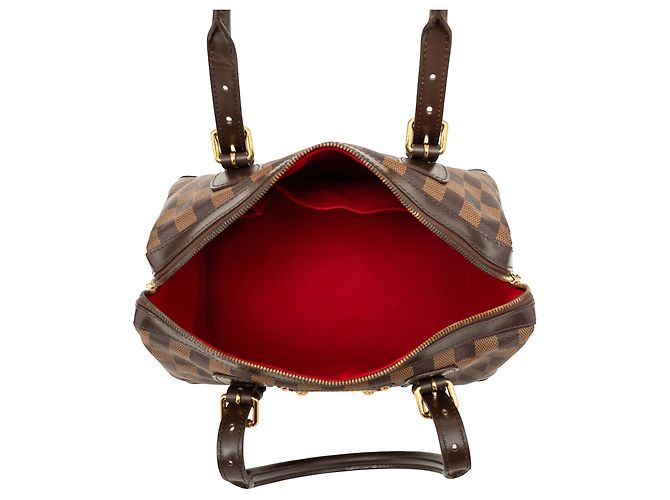 Louis Vuitton Damier Ebene Berkeley Handtasche Braun - Ansicht 4