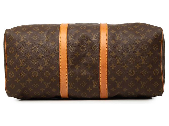 Borsa da viaggio Louis Vuitton Monogram Keepall 50 Marrone - vue 3