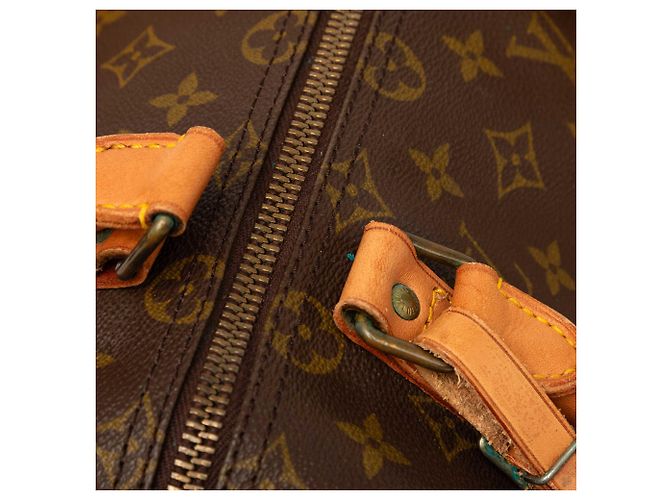 Borsa da viaggio Louis Vuitton Monogram Keepall 50 Marrone - vue 6