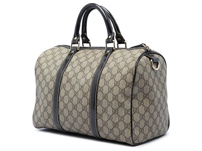 Borsa Boston Gucci Joy Medium GG Supreme Beige - vista 2