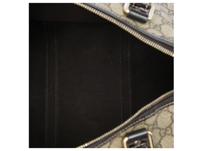 Borsa Boston Gucci Joy Medium GG Supreme Beige - vista 4