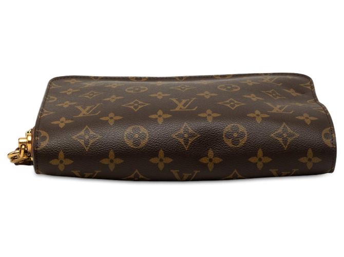 Borsa a Pochette Louis Vuitton Monogram Orsay Marrone - vista 3