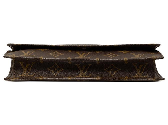 Borsa a pochette Louis Vuitton Monogram Pochette Rabat 23 marrone - vista 3