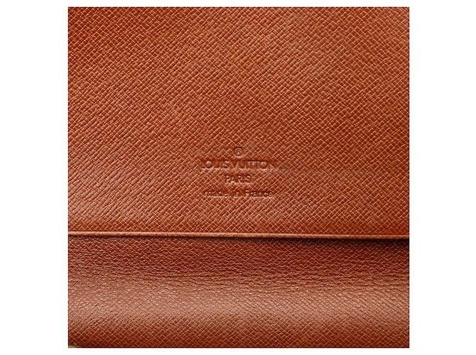 Borsa a pochette Louis Vuitton Monogram Pochette Rabat 23 marrone - vista 5