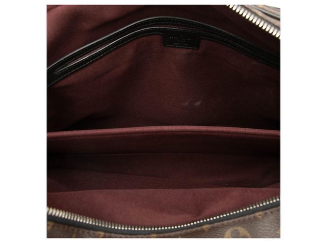 Borsa da lavoro Louis Vuitton Monogram Macassar Soft Briefcase Marrone - vista 4