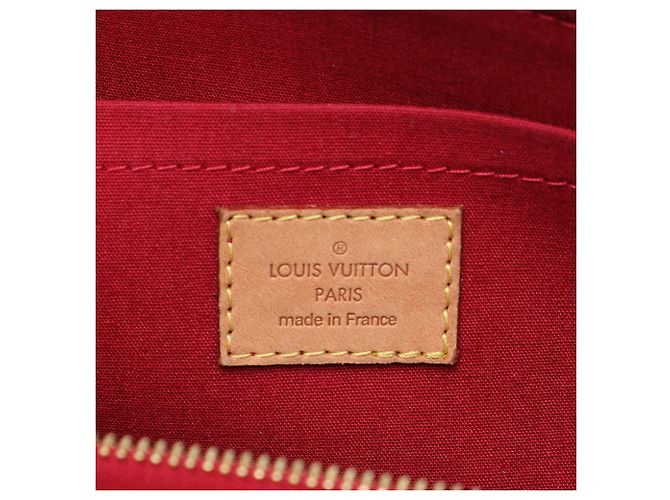 Borsa a tracolla Louis Vuitton Monogram Vernis Rosewood Avenue rossa Rosso - vista 5