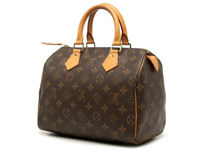 Louis Vuitton Monogram Speedy 25 Boston Tasche Braun - Ansicht 2