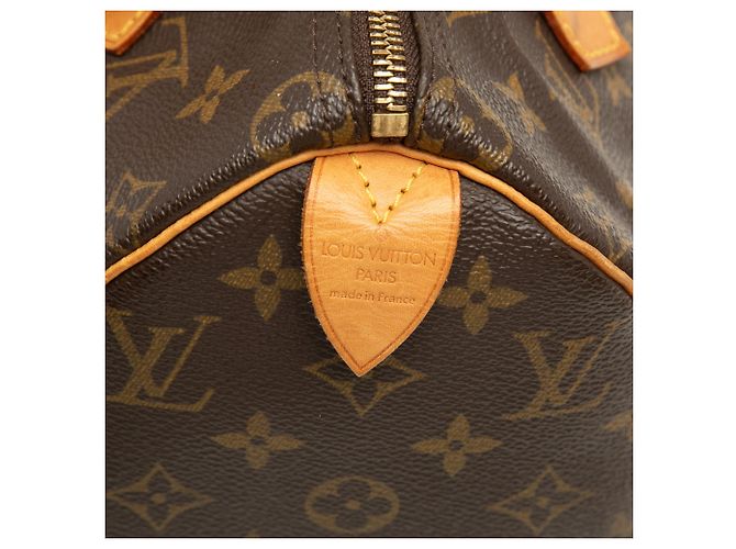 Louis Vuitton Monogram Speedy 25 Boston Tasche Braun - Ansicht 5