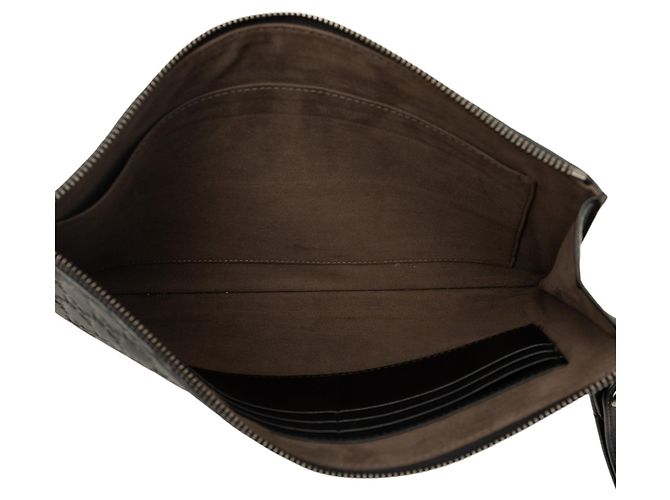 Clutch Gucci Guccissima Nera Nero - vista 4