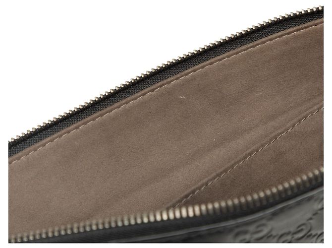 Clutch Gucci Guccissima Nera Nero - vista 6