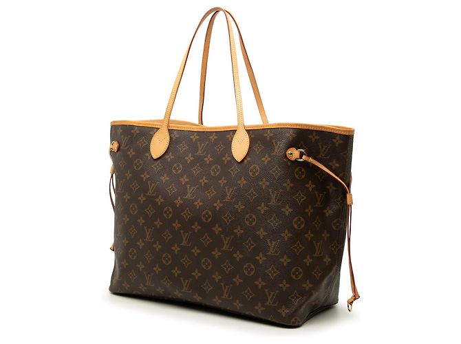 Louis Vuitton Monogram Neverfull GM Tote Bag Braun - Ansicht 2