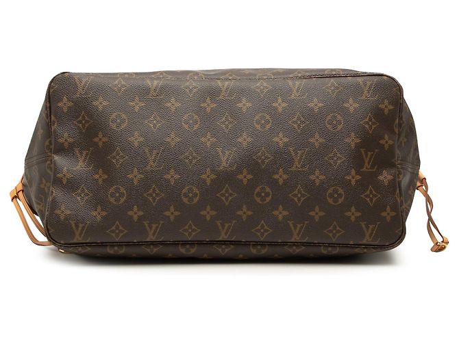 Louis Vuitton Monogram Neverfull GM Tote Bag Braun - Ansicht 3
