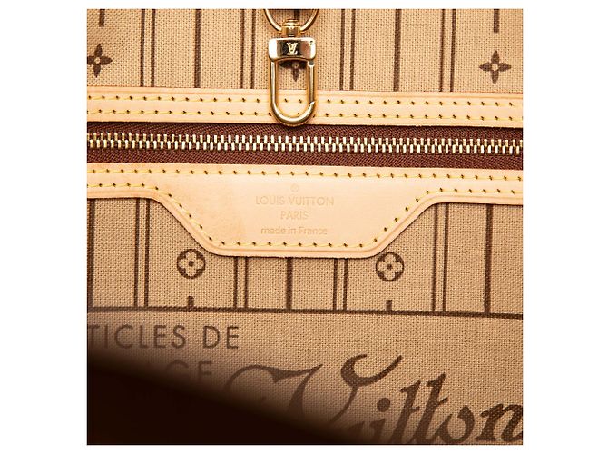 Louis Vuitton Monogram Neverfull GM Tote Bag Braun - Ansicht 5