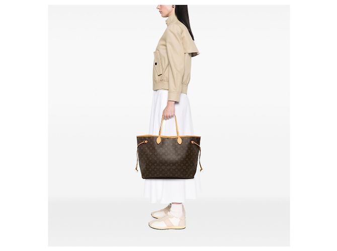 Louis Vuitton Monogram Neverfull GM Tote Bag Braun - Ansicht 6