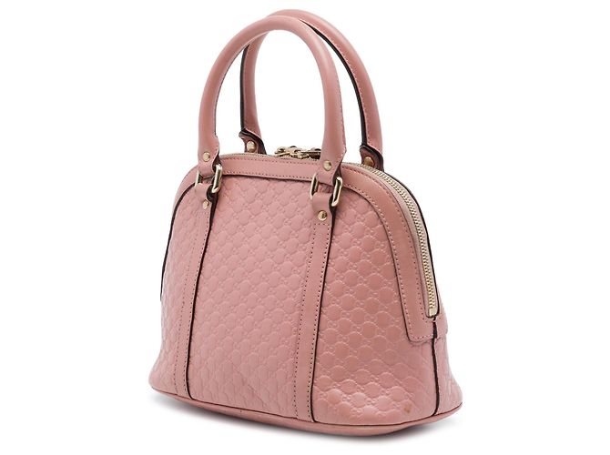Bolso Dome Mini Microguccissima Gucci Rosa - vista 2