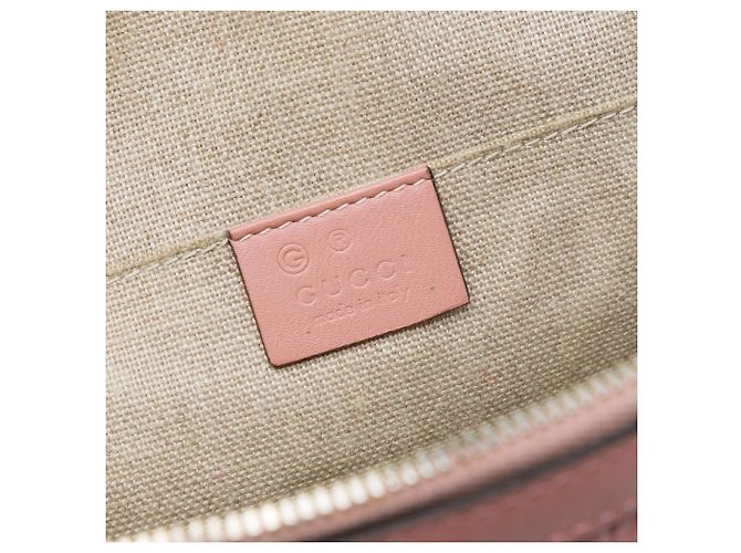 Bolso Dome Mini Microguccissima Gucci Rosa - vista 5