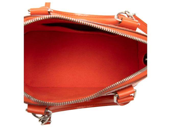 Borsa Satchel Louis Vuitton Epi Alma BB Arancione - vista 4