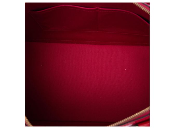 Borsa Louis Vuitton Monogram Vernis Alma GM Rosa - vista 4