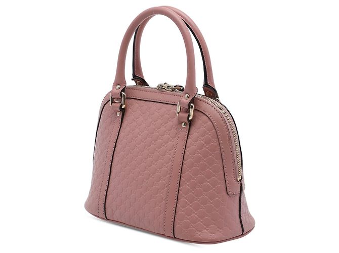 Bolso Dome Mini Microguccissima Gucci Rosa - vista 2