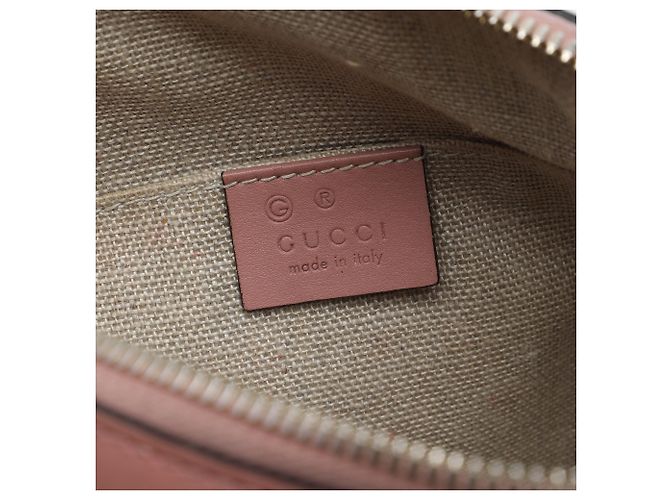 Bolso Dome Mini Microguccissima Gucci Rosa - vista 5
