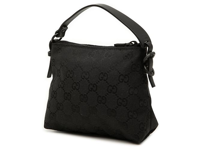 Gucci GG Canvas Handtasche Schwarz - vista 2