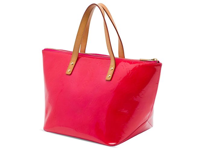 Bolso Louis Vuitton Monogram Vernis Bellevue PM Rosa - vista 2