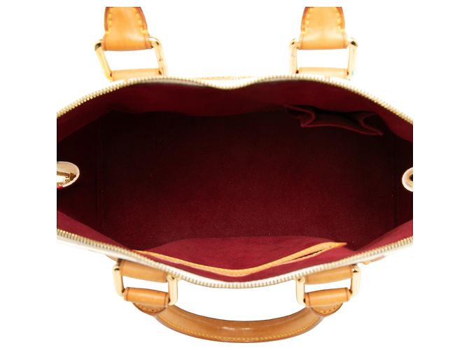Borsa a mano Louis Vuitton Monogram Multicolore Alma PM Bianca Bianco - vista 4