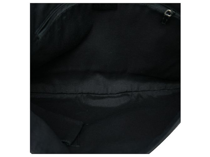 Borsa a tracolla Gucci GG in nylon nera Nero - vista 4