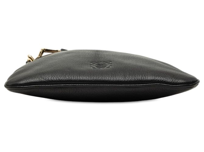 Borsa a tracolla Anagram LOEWE in pelle nera Nero - vista 3