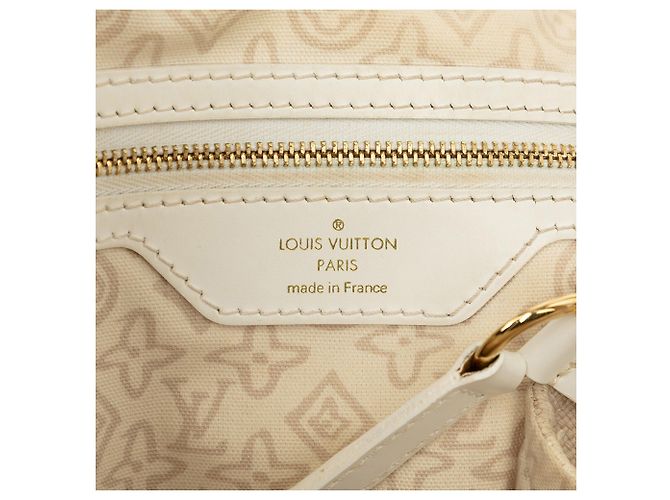 Louis Vuitton Monogram Tahitienne Cabas PM Tote Bag Beige - Ansicht 5