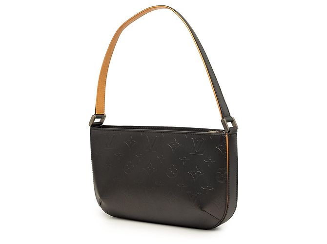 Borsa a tracolla Louis Vuitton Monogram Mat Fowler Grigia Grigio - vista 2