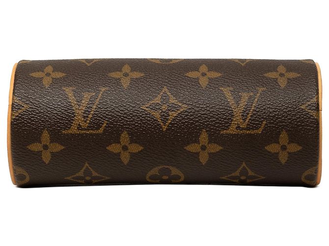 Louis Vuitton Monogram Papillon Pochette Handtasche Braun - Ansicht 3