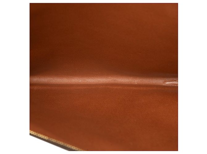 Louis Vuitton Monogram Poche Documents Portfolio 30 Clutch Bag Braun - Ansicht 4