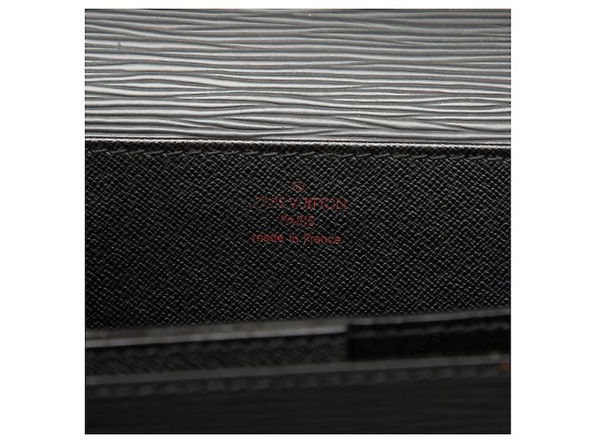 Borsa Business Louis Vuitton Epi Serviette Conseiller Nera Nero - vista 5