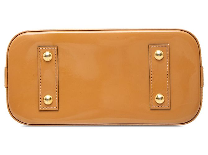 Bolso Louis Vuitton Monogram Vernis Alma BB Marrón Castaño - vista 3