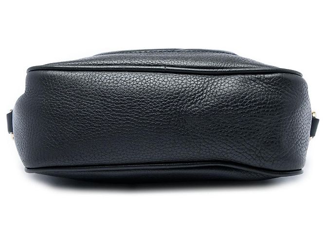 Borsa a tracolla Soho Disco Gucci in pelle di vitello nera Nero - vista 3