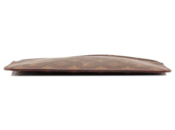 Pouch Louis Vuitton Monogram Neverfull MM Marrone - vista 3