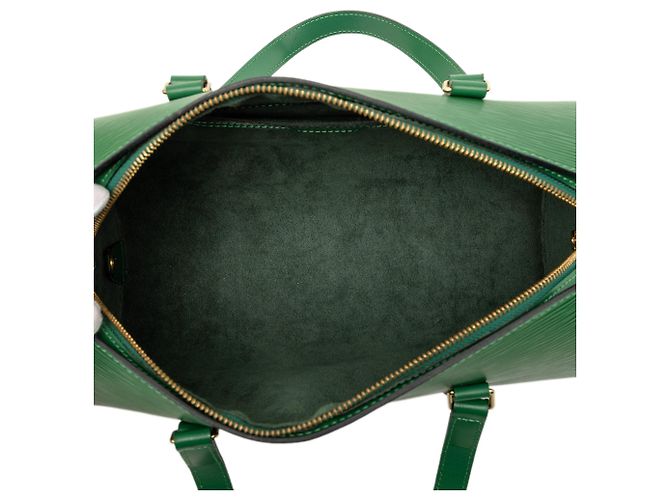 Borsa Louis Vuitton Epi Soufflot Verde - vista 4