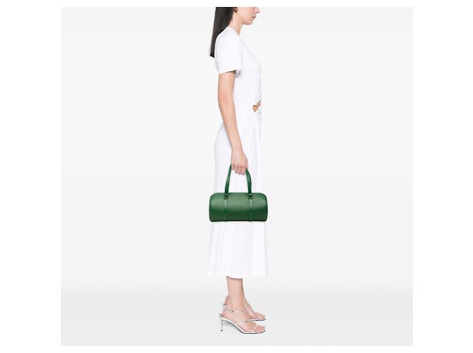 Borsa Louis Vuitton Epi Soufflot Verde - vista 6
