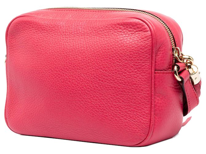 Borsa a tracolla Soho Disco Gucci in pelle di vitello rosa - vista 2