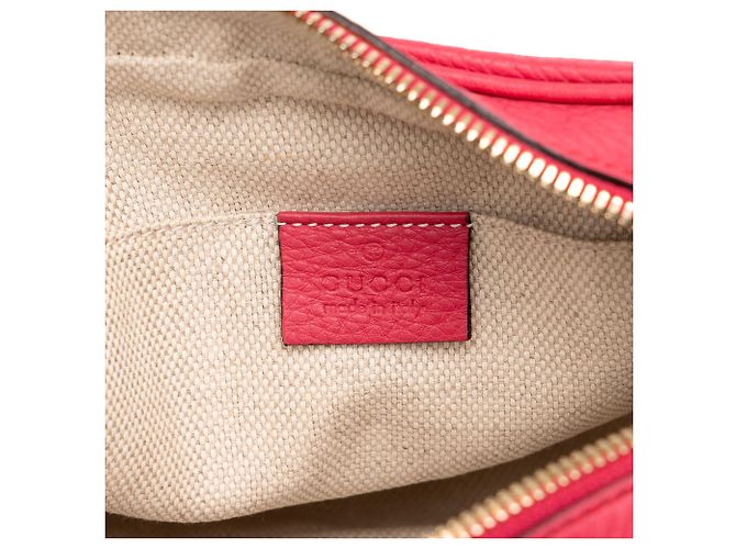 Borsa a tracolla Soho Disco Gucci in pelle di vitello rosa - vista 5